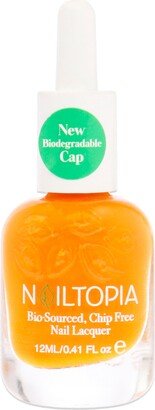 Bio-Sourced Chip Free Nail Lacquer - Main Squeeze by Nailtopia for Women - 0.41 oz Nail Polish