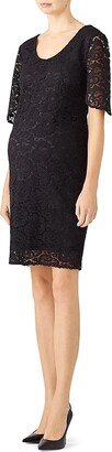 Maternity Lace Shift Dress