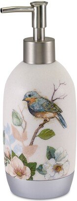 Love Nest Bird Motif Resin Soap/Lotion Pump