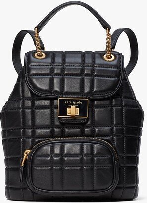Evelyn Quilted Small Backpack-AA