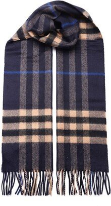 The Classic Checked Fringed Scarf