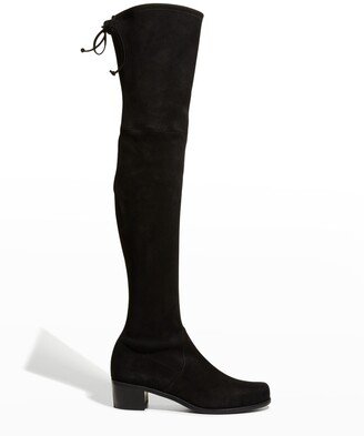 Tieland Suede Over-The-Knee Boots-AA