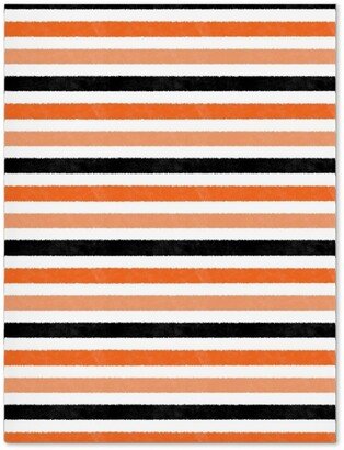 Journals: Halloween Stripes - Orange And Black Journal, Orange