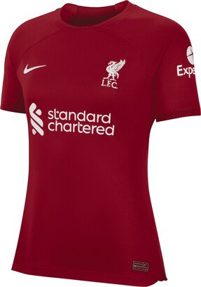 Liverpool 2022/23 Stadium Home (Virgil van Dijk Women's Dri-FIT Soccer Jersey in Red