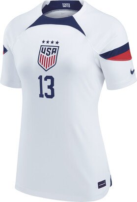 USWNT 2022/23 Stadium Home (Alex Morgan Women's Dri-FIT Soccer Jersey in White