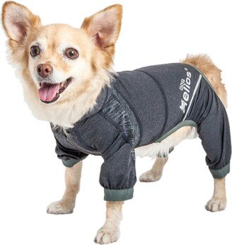 Dog Helios Namastail Breathable Full Body Performance Yoga Dog Hoodie Tracksuit