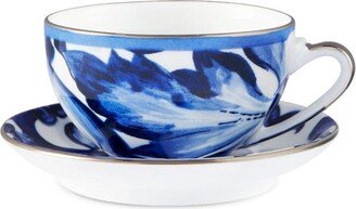 Blu Mediterraneo porcelain tea set