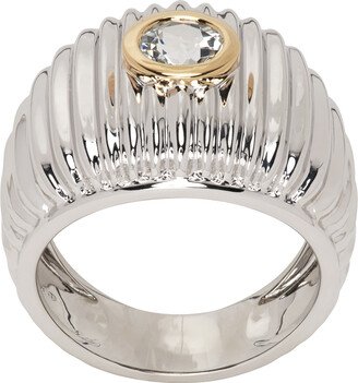 Silver Maxi Berlingot Ring