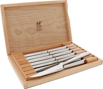 J.a. Henckels 8-Pc Steak Knife Set with Wood Presentation Case