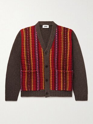 Cottage Striped Wool Cardigan