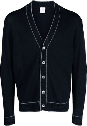 Button-Up Wool Cardigan-AC