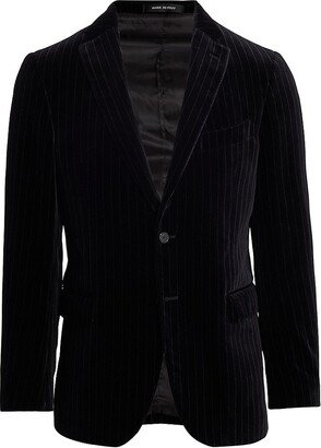 COLLECTION Velvet Pinstripe Dinner Jacket