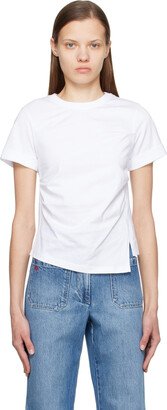 White Drape T-Shirt