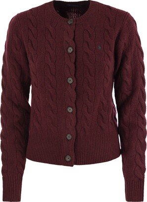 Wool And Cashmere Cable Cardigan