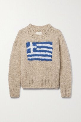 Jooshi Intarsia Cashmere Sweater - Neutrals