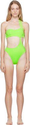 Green Greca Swimsuit