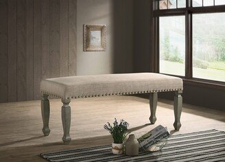 Breda Upholstered Nailhead Bench