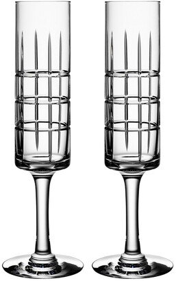 Set Of 2 Street Champagne Flutes