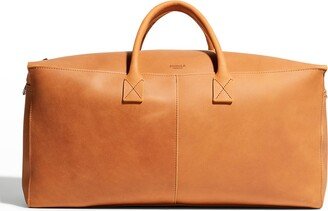 Men's Leather Utility Duffle Bag