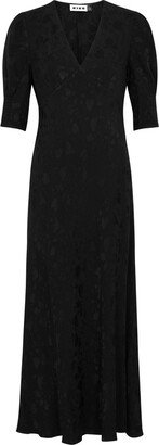 Zadie Jacquard Woven Midi Dress