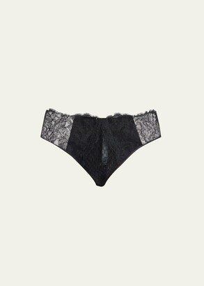 Low-Rise Mesh Lace Briefs