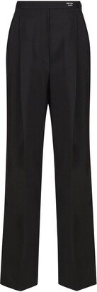 High-Waist Trousers-AJ