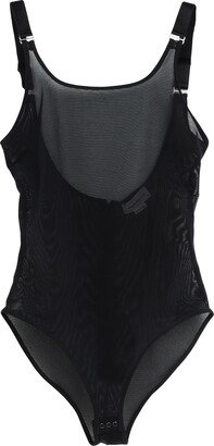 Lingerie Bodysuit Black-BQ