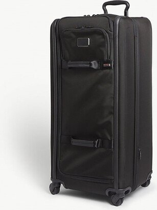 Womens Black Tall 4 Wheeled Duffle Packing Case