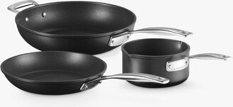 Toughened Non-Stick Deep Saucepan & Frying Pans Set