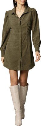 Corduroy Shirtdress