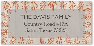 Address Labels: Thankful Together Address Label, Brown, Address Label, Matte