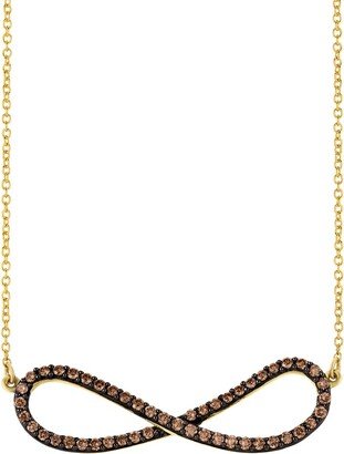 14K Honey Gold™ 0.51 Ct. Tw. Diamond Necklace