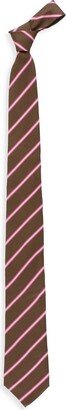 Striped Pointed Tip Tie