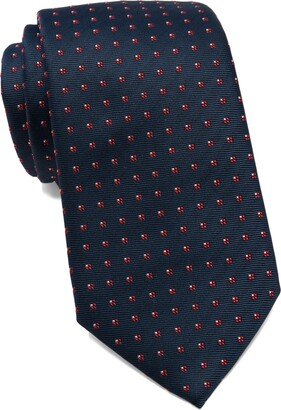 Geometric Silk Blend Tie