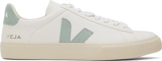 White & Green Campo Sneakers