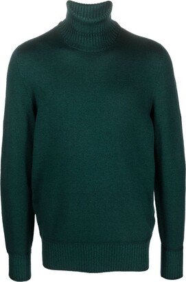 Roll-Neck Wool Jumper-BS