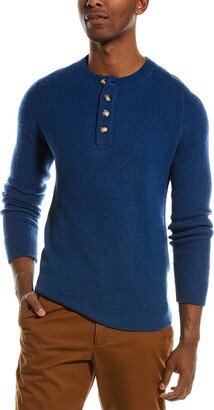 Shaker Wool & Cashmere-Blend Henley-AB