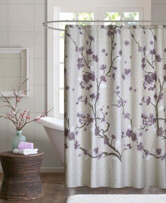 Holly Cotton Shower Curtain, 72 x 72