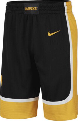 Men's College Dri-FIT (Iowa) Basketball Shorts in Black