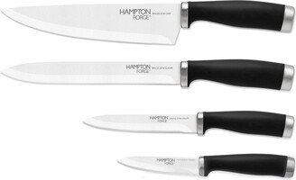 4 Piece Epicure Soft Grip Cutlery Set