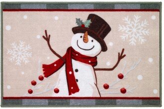 Friends Gather Holiday Printed Bath Rug, 20