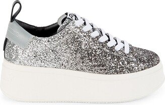 Moby Glitter Platform Sneakers