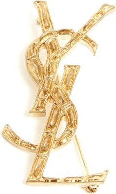 Monogram Brooch