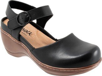 Mabelle Ankle Strap Clog