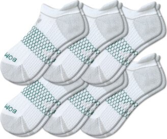 Men's Golf Ankle Sock 6-Pack - White - XL - Athletic