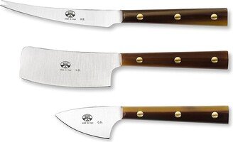 Coltellerie Berti For Match 3-Piece Cheese Knife Set