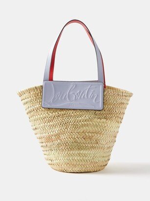 Loubishore Straw And Leather Basket Bag