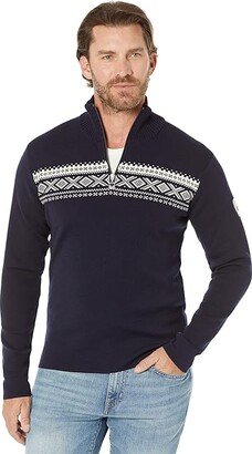 Dalestolen Sweater (Navy Off-White) Men's Clothing