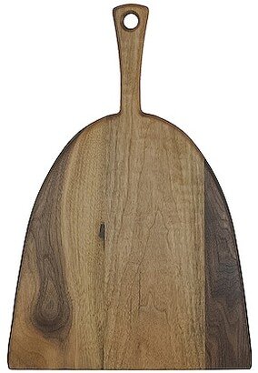 EDWARD COLLINSON Spade Chopper Cutting Board in Brown