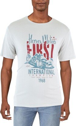 Heroes Motors Mens Graphic Casual T-Shirt